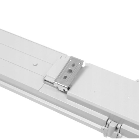 Oprawa hermetyczna do tub LED G13, 2 x T8, 2 x 18 W, 2 x 1800 lm, 4000 K, IP65, 120 cm, szara