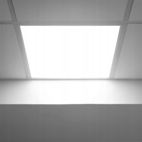 Panel LED, 60 x 60 cm, 40 W, 4000 lm, 4000 K, IP20, biały