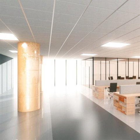 Panel LED, 60 x 60 cm, 40 W, 4000 lm, 4000 K, IP20, biały