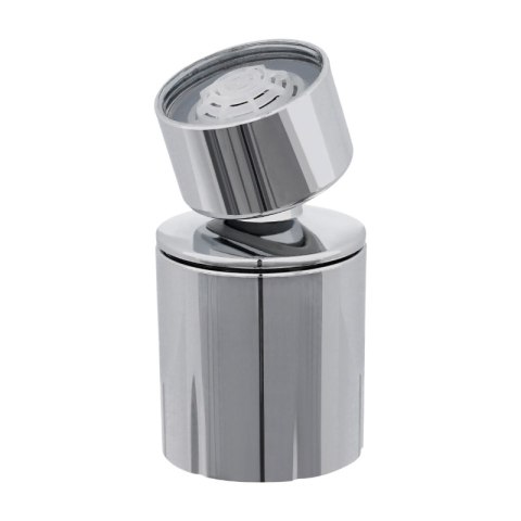 Perlator do baterii, krótki, srebrny, XL1028, Noveen