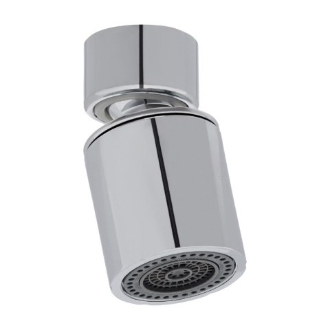 Perlator do baterii, krótki, srebrny, XL1028, Noveen