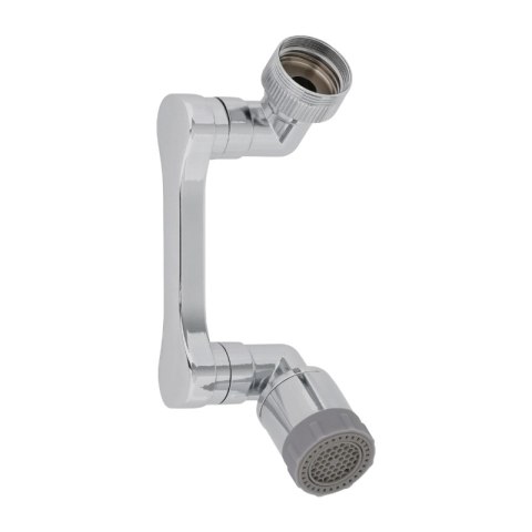 Perlator do baterii, obrotowy, srebrny, XL1063, Noveen