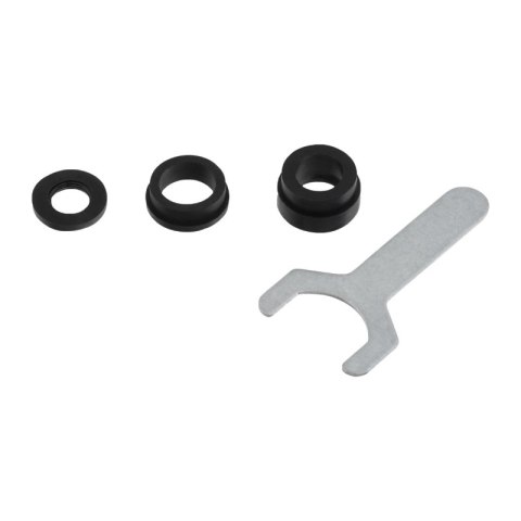 Perlator do baterii, obrotowy, srebrny, XL1063, Noveen