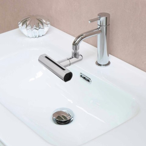 Perlator do baterii, obrotowy, srebrny, XL3001, Noveen