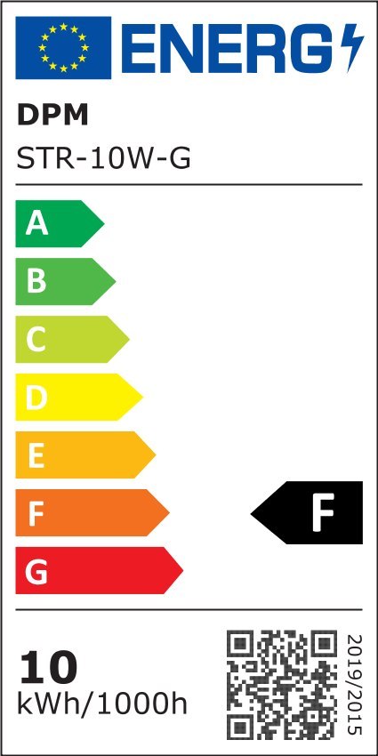 Reflektor szynowy LED, 10 W, 886 lm, 4100 K, złoty, X-LINE