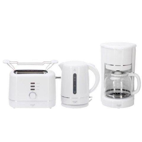 Adler Toster z rusztem do bułek | 7 poziomów opiekania | Funkcja rozmrażania i podgrzewania