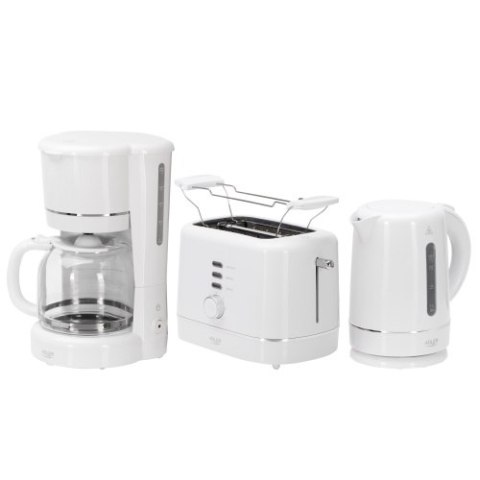 Adler Toster z rusztem do bułek | 7 poziomów opiekania | Funkcja rozmrażania i podgrzewania