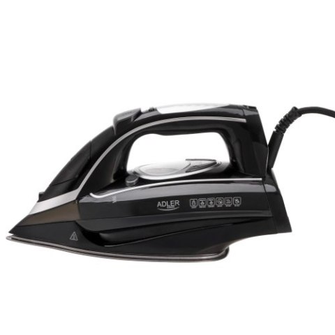 Adler Żelazko parowe z pompą wody | LCD | 3000 W | 4 ust. temp. | Stopa SWIFT GLIDE