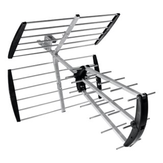 Antena kierunkowa DVB-T / DVB-T2, UHF, 29 elementów, 16 dB, symetryzator, filtr LTE, karton DPM