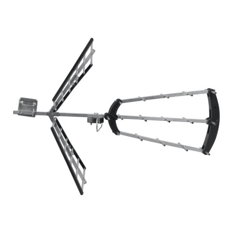 Antena kierunkowa DVB-T / DVB-T2, UHF, 29 elementów, 16 dB, wzmacniacz 24 dB, filtr LTE, karton DPM