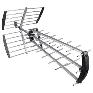 Antena kierunkowa DVB-T / DVB-T2, UHF, 38 elementów, 20 dB, symetryzator, filtr LTE, karton DPM