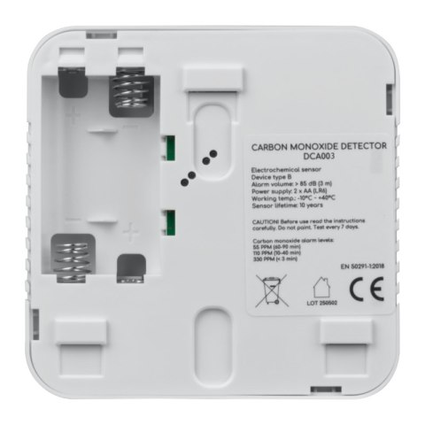 Czujnik czadu, bateryjny, LUMIO