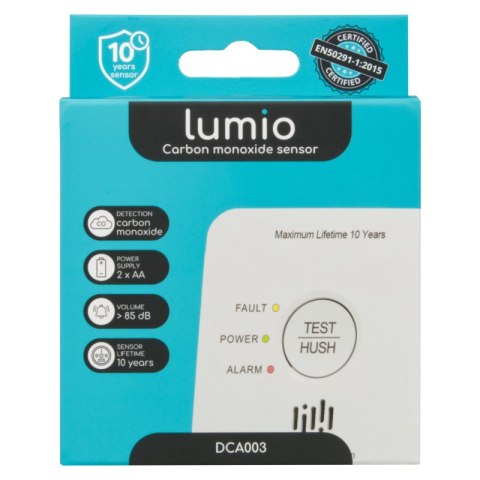 Czujnik czadu, bateryjny, LUMIO