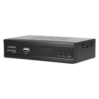 Dekoder DVB-T2 H.265/HEVC, AX LION NS, OPTICUM