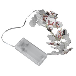 Girlanda LED, 20 x Bałwan, 2 x AAA, 2,2 m