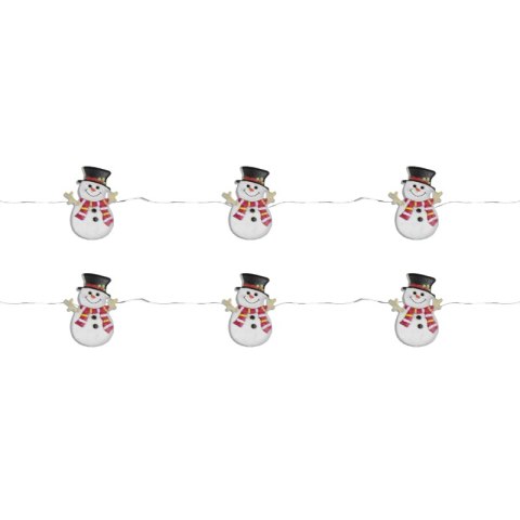 Girlanda LED, 20 x Bałwan, 2 x AAA, 2,2 m