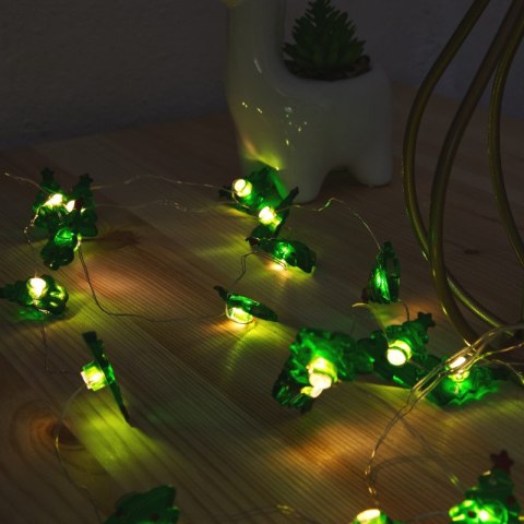 Girlanda LED, 20 x Choinka, 2 x AAA, 2,3 m