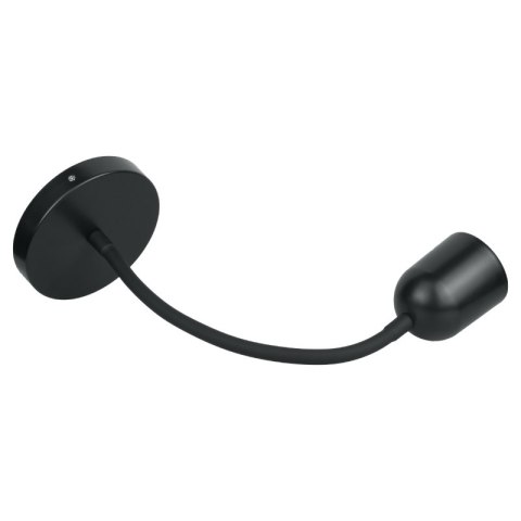 Lampka ścienna LED, 4 W, 320 lm, 4000 K, czarna DPM