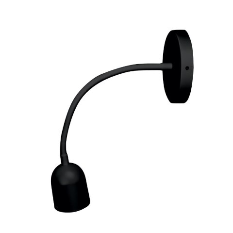 Lampka ścienna LED, 4 W, 320 lm, 4000 K, czarna DPM