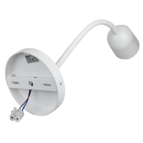 Lampka ścienna LED, 4 W, 420 lm, 4000 K, biała DPM