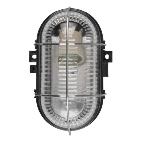 Oprawa kanałowa E27, IP44, metal, czarna