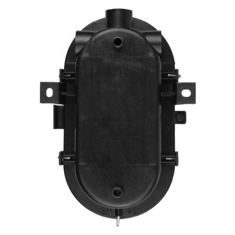 Oprawa kanałowa E27, IP44, metal, czarna