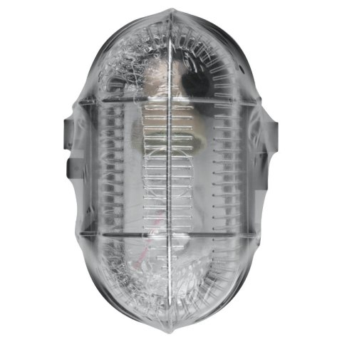 Oprawa kanałowa E27, IP44, metal, czarna