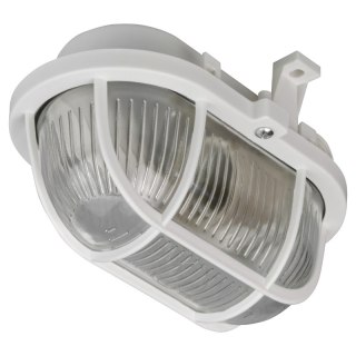 Oprawa kanałowa E27, IP44, plastik, biała