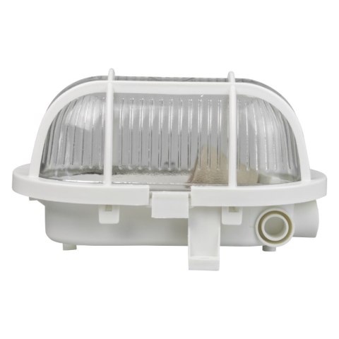 Oprawa kanałowa E27, IP44, plastik, biała