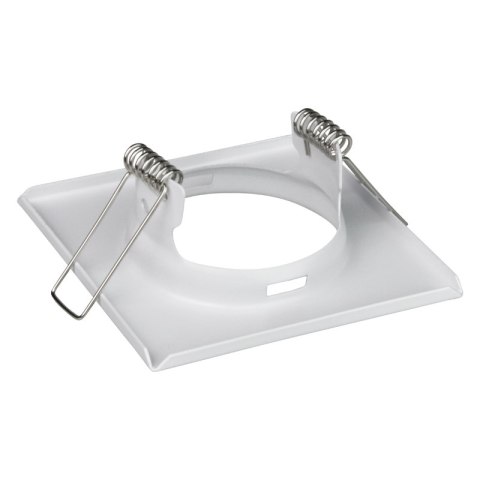 Oprawy sufitowe oczka, GU10, 3,5 W, 3000 K, kwadratowe, białe, 3 szt.