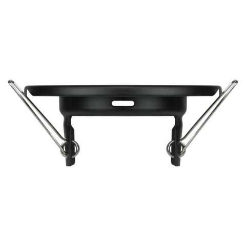 Oprawy sufitowe oczka, GU10, 3,5 W, 3000 K, kwadratowe, czarne, 3 szt.