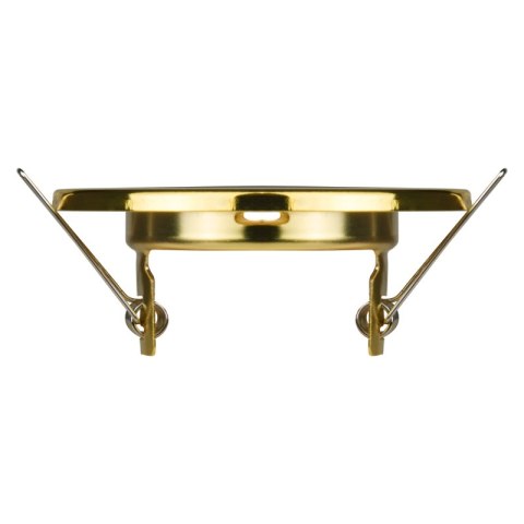 Oprawy sufitowe oczka, GU10, 3,5 W, 3000 K, kwadratowe, złote, 3 szt.