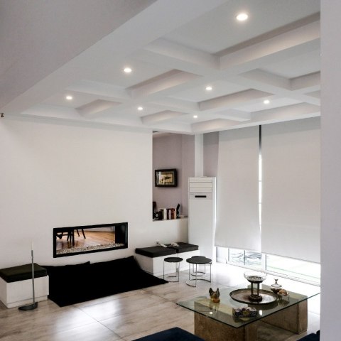 Oprawy sufitowe oczka, GU10, 3,5 W, 3000 K, okrągłe, białe, 3 szt.