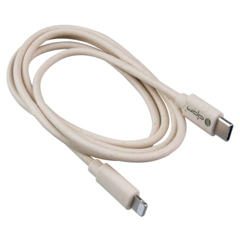 Przewód USB C - Lightning MFI, biodegradowalny, 1 m DPM