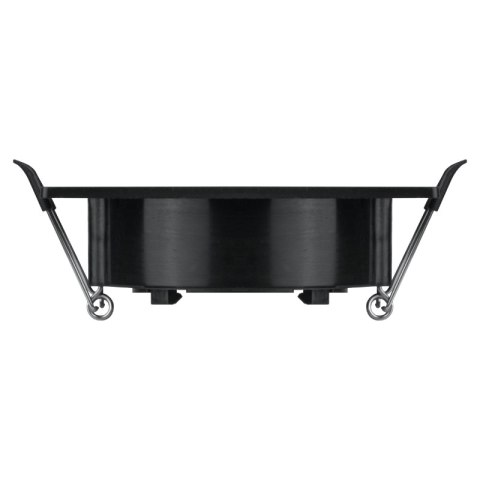 Ramka do oprawy GU10, regulowana, natynkowa, kwadratowa, czarna