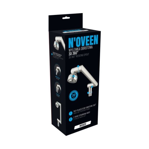 Wylewka obrotowa 3D 360°, IWH930, Noveen