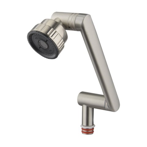 Wylewka obrotowa 3D 360°, inox, IWH931, Noveen