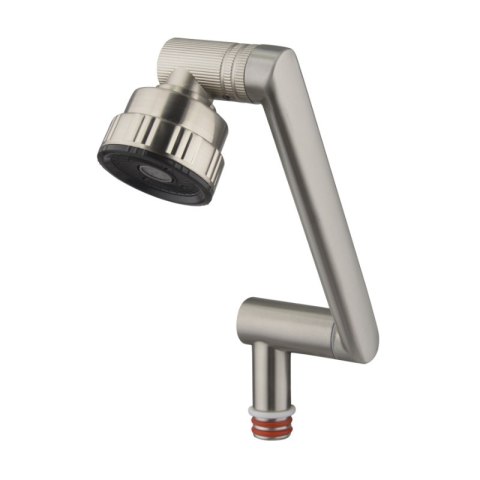 Wylewka obrotowa 3D 360°, inox, IWH931, Noveen