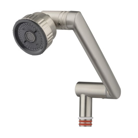 Wylewka obrotowa 3D 360°, inox, IWH931, Noveen