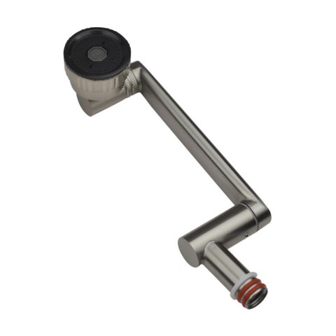 Wylewka obrotowa 3D 360°, inox, IWH931, Noveen