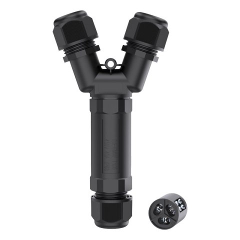 Złączka kablowa, 3 x 4 mm2, IP68