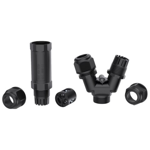 Złączka kablowa, 3 x 4 mm2, IP68