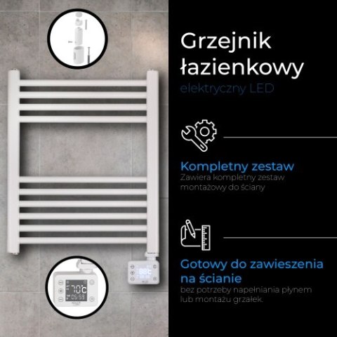 Adler Grzejnik łazienkowy elektryczny LED