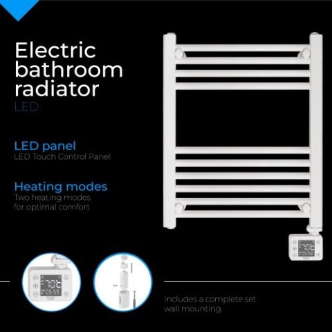 Adler Grzejnik łazienkowy elektryczny LED