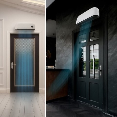 Adler Kurtyna powietrzna LED