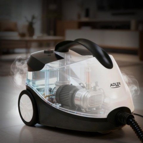 Adler Myjka parowa 4w1 | Mop parowy | Czyścik do tapicerki | Myjka do szyb |
