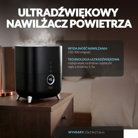 Adler Nawilżacz ultradźwiękowy LED