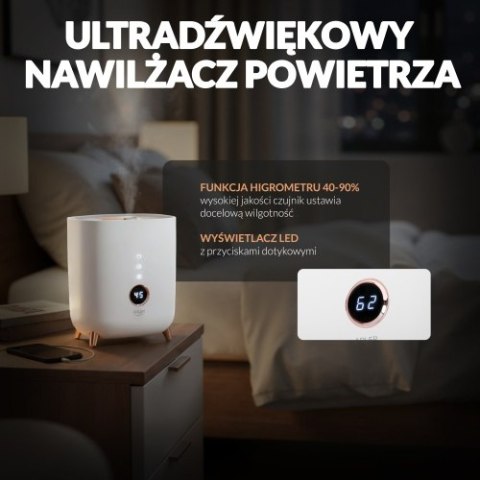 Adler Nawilżacz ultradźwiękowy LED