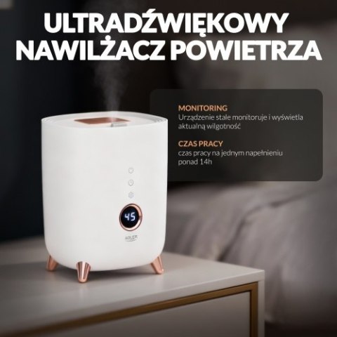 Adler Nawilżacz ultradźwiękowy LED