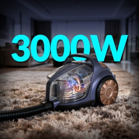 Adler Odkurzacz cyklonowy 3,5 L | Filtr HEPA 13 | 5 końcówek w zestawie